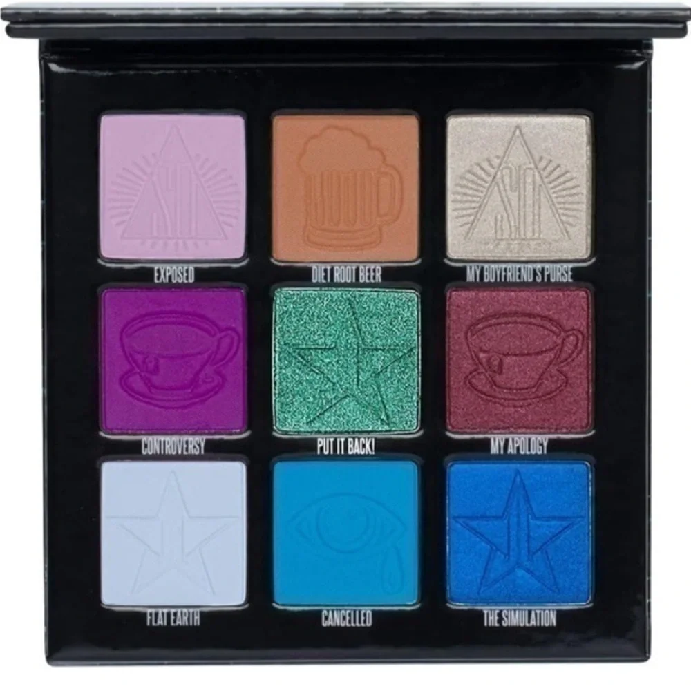 Jeffree Star cosmetics mini controversy by Shane Dawson eyeshadow collection New